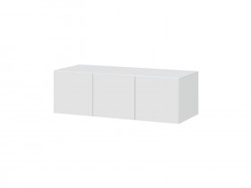 Антресоль 1200 ШК-5 (белый текстурный) в Хани - hani.mebel-nsk.ru | фото