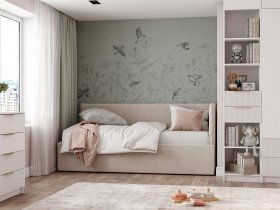 Диван-кровать Бенто (крем) в Хани - hani.mebel-nsk.ru | фото