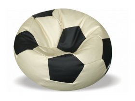 Кресло-мяч Футбол, иск.кожа в Хани - hani.mebel-nsk.ru | фото