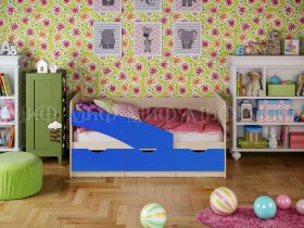 Кровать детская Бабочки 2,0 м в Хани - hani.mebel-nsk.ru | фото