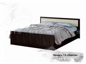Кровать двуспальная 1,4м Фиеста (BTS) в Хани - hani.mebel-nsk.ru | фото