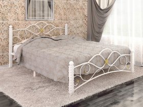 Кровать двуспальная Гарда-3 на металлокаркасе 1,4 м в Хани - hani.mebel-nsk.ru | фото