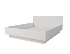 Кровать двуспальная Мебелевс 1,6 м (белый) в Хани - hani.mebel-nsk.ru | фото