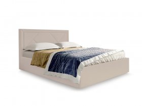 Кровать мягкая 1,6 Сиеста стандарт, вар.2 в Хани - hani.mebel-nsk.ru | фото
