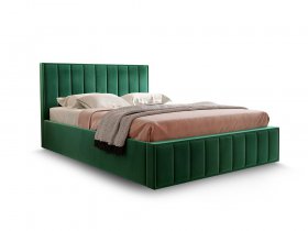 Кровать мягкая 1,6 Вена стандарт, вар.1 в Хани - hani.mebel-nsk.ru | фото