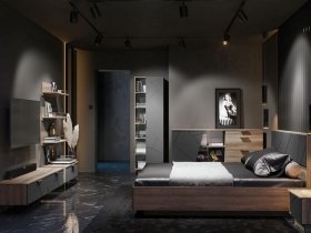 Модульная спальня Даллас в Хани - hani.mebel-nsk.ru | фото