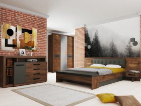 Модульная спальня Глазго в Хани - hani.mebel-nsk.ru | фото