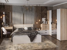 Модульная спальня Норд в Хани - hani.mebel-nsk.ru | фото