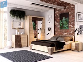 Модульная спальня Санремо в Хани - hani.mebel-nsk.ru | фото