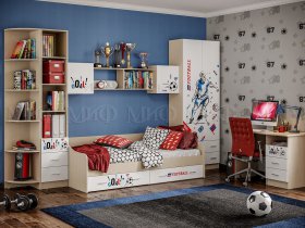 Модульная спальня Вега NEW Boy в Хани - hani.mebel-nsk.ru | фото