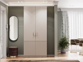 Шкаф двухстворчатый Эккервуд (Нью) (меланж) в Хани - hani.mebel-nsk.ru | фото