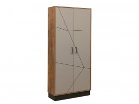 Шкаф двухстворчатый комбинированный для одежды Гамма  54.14 в Хани - hani.mebel-nsk.ru | фото