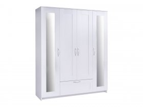 Шкаф комби 4 двери и 1 ящик Сириус в Хани - hani.mebel-nsk.ru | фото