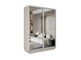Шкаф-купе двухдверный Экспресс-2 (зеркало/зеркало) в Хани - hani.mebel-nsk.ru | фото