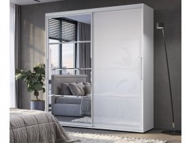 Шкаф-купе Крафт-6 2,0м (белый) в Хани - hani.mebel-nsk.ru | фото