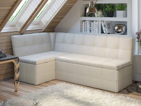 Скамья угловая со спальным местом «Домино» (кашемир) в Хани - hani.mebel-nsk.ru | фото