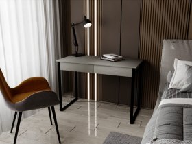 Стол письменный Ст043.0 (графит серый/черный муар) в Хани - hani.mebel-nsk.ru | фото