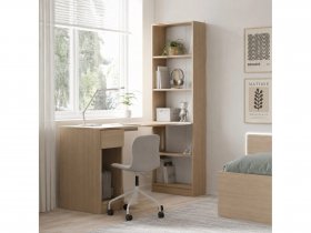 Стол письменный угловой «Лайт» 10.01 (плэйн) в Хани - hani.mebel-nsk.ru | фото