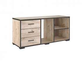 Тумба 1200 Тм075.0 Гермес лофт (дуб крафт серый) в Хани - hani.mebel-nsk.ru | фото