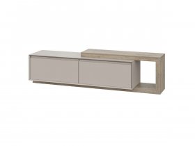 Тумба под ТВ 22 J-КШ Этна (дуб эндгрей/кашемир) в Хани - hani.mebel-nsk.ru | фото