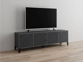 Тумба под ТВ Парус-10 (графит/гранит лофт) в Хани - hani.mebel-nsk.ru | фото