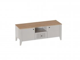 Тумба узкая 2дв. 1ящ. Валенсия (гостиная) в Хани - hani.mebel-nsk.ru | фото